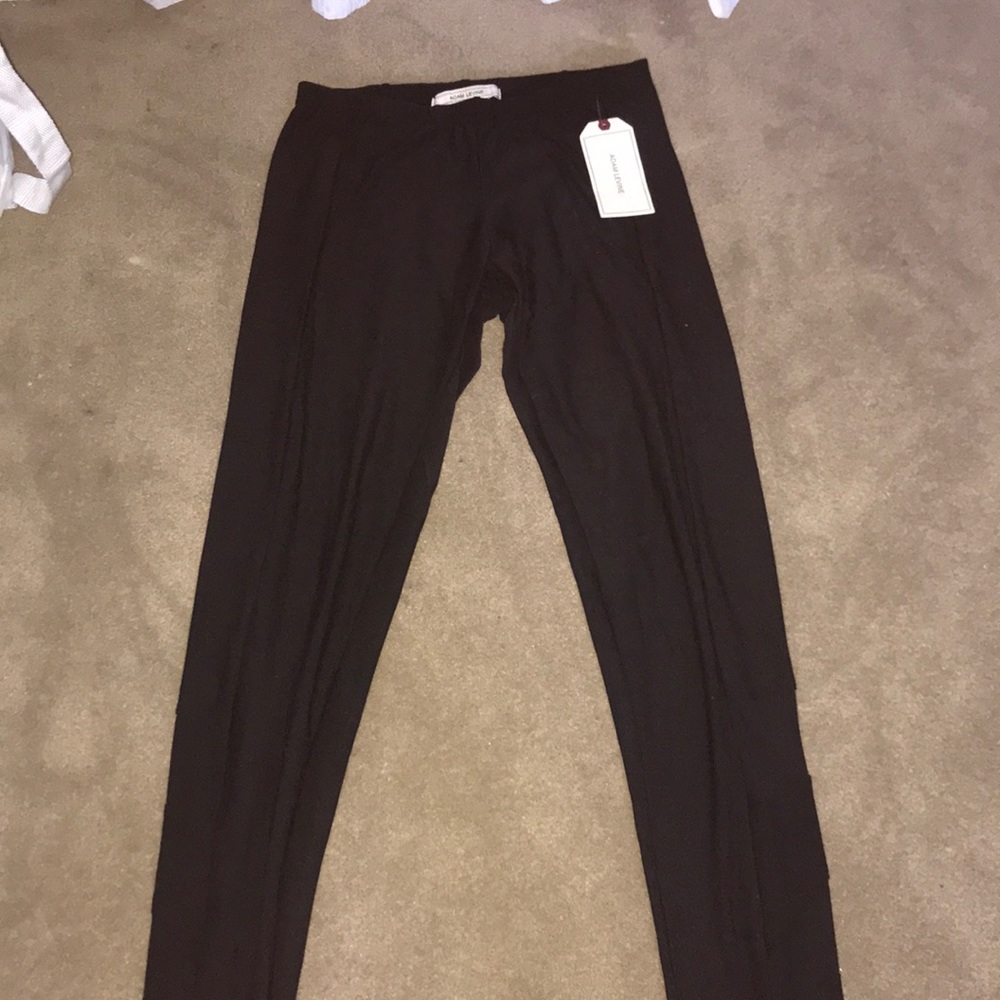 Adam Levine black leggings
